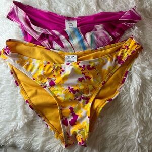 Vibrant Pink and Yellow Bikini Set